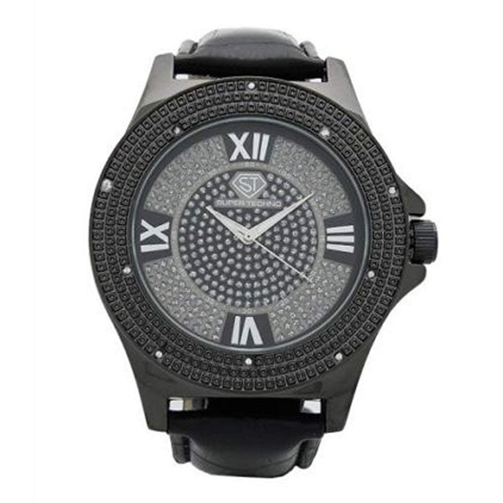 Super Techno 0.10ct Diamonds Watch M-6236
